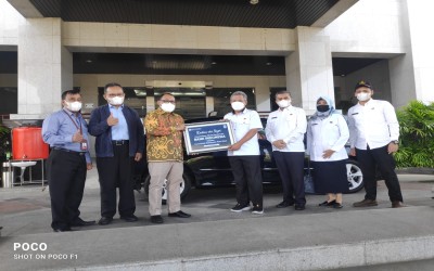 Penyerahan Hibah Kendaraan Bank Indonesia Kepada Pemerintah Kabupaten Kubu Raya