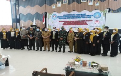 Pelantikan dan Pengukuhan Dewan Pengurus Daerah (DPD) UMKM Mandiri Kab. Kubu Raya Periode 2021-2025