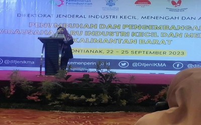 Penumbuhan dan Pengembangan Wirausaha Baru Industri Kecil Menengah (IKM) di Kabupaten Kubu Raya - Kalimantan Barat